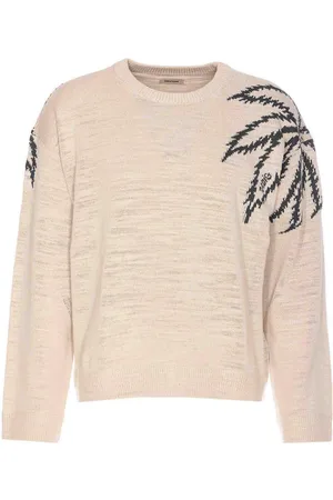 Zadig & Voltaire E White Marko Palm Tree Sweater