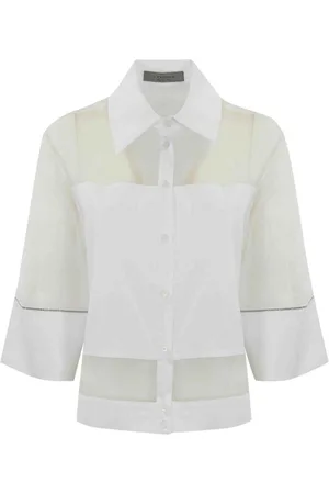 D.EXTERIOR Poplin e camicia organza