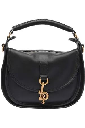 Burberry Borsa a tracolla clip nera piccola
