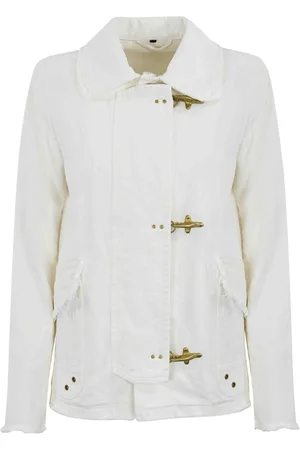 FAY Giacca da 3 gocce in twill di cotone