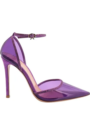Gianvito Rossi Collettore in pvc con profili in strass