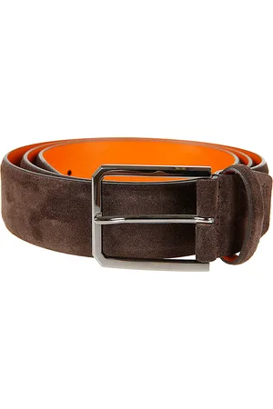 santoni Cintura in pelle scamosciata
