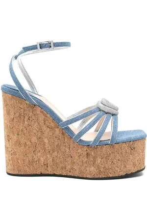 Mach & Mach Sandali doppio cuore