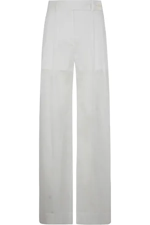 Alberta Ferretti Pantaloni di mussola organo