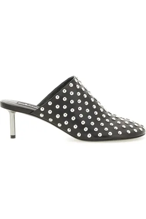 Jil Sander Sabot in pelle con borchie