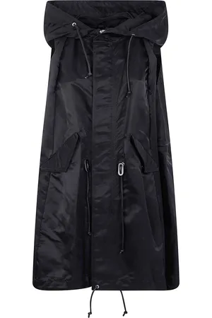 SACAI Giubbotto con cappuccio in twill in nylon