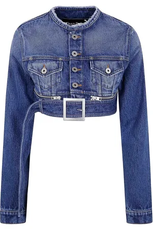 Jean Paul Gaultier Giacca di jeans super ritagliata