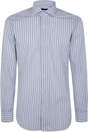 BARBA Camicia classica a doppia strisce