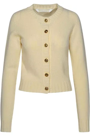 Palm Angels Cardigan con logo curvo