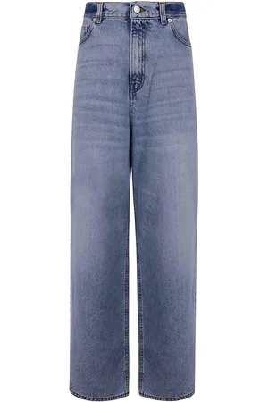 haikure Joen denim gamba larga