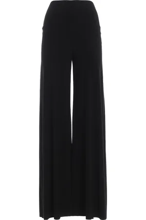 Norma Kamali Pantaloni svasati in tessuto stretch