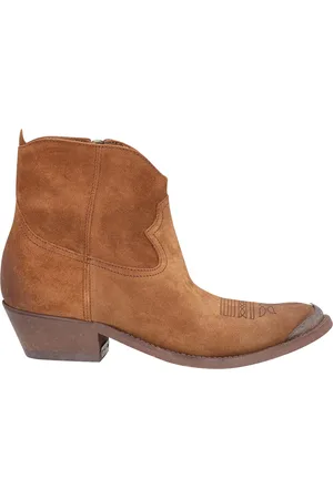 Golden Goose Stivaletto texano in pelle scamosciata