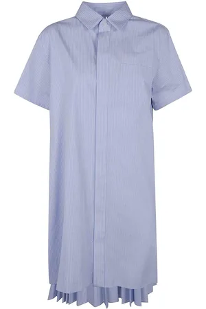 SACAI Vestito popin di cotone