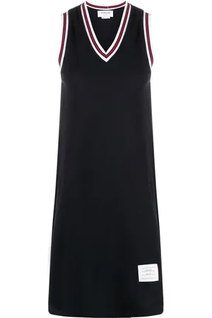 Thom Browne Vestito da tennis in cotone Rwb