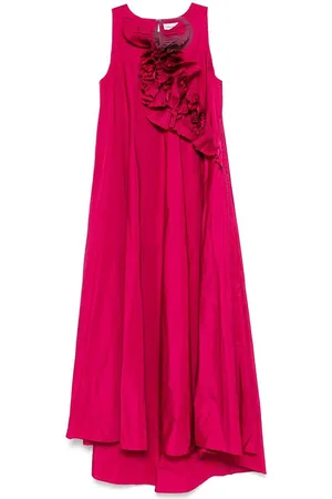 P.A.R.O.S.H. P. A.R. O.S. H. Vestito lungo pimpy con dettaglio floreale