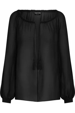 Tom Ford Blusa di seta nera