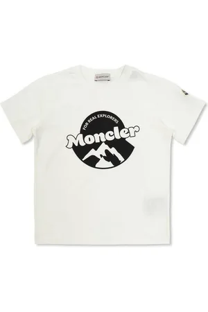 Moncler T-shirt logo-stampa