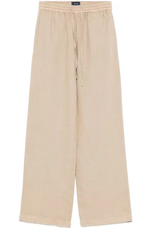 FAY Pantaloni Dritti In Lino