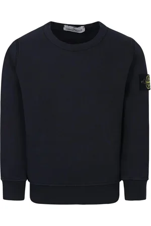 Stone Island Felpa Con Applicazione Compass