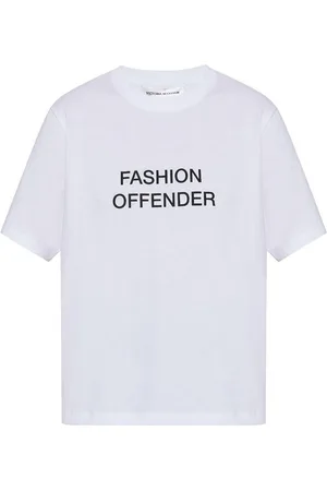 Victoria Beckham T-Shirt Con Stampa