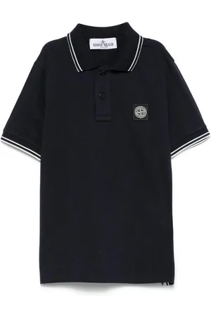 Stone Island Polo Con Motivo Compass