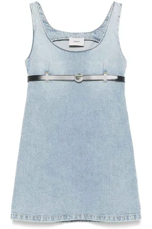 COPERNI Abito Corto Denim Con Cintura