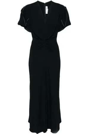 Victoria Beckham Abito Con Arricciatura