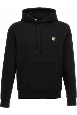 Maison Kitsuné Felpa con cappuccio con testa di volpe