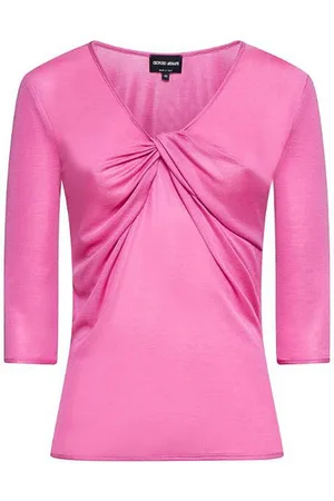 Giorgio Armani Top-collo a V.