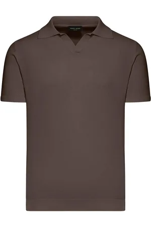 Roberto Collina Polo di cotone a maniche corte