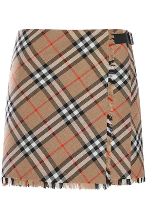 Burberry Gonna di lana controllata
