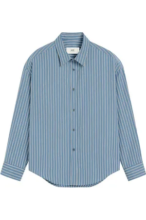 Ami Camicia di cotone a strisce