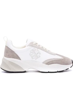 Tory Burch Sneaker in pelle e tessuto