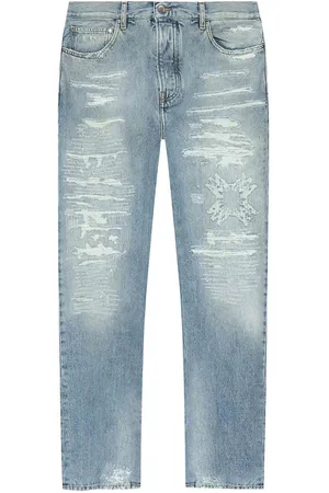 AMIRI Jeans ma quad cucito effetto