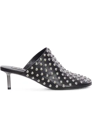 Jil Sander Sabot in pelle con borchie
