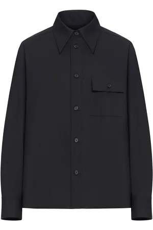 Khaite Camicia yatty in lana tropicale