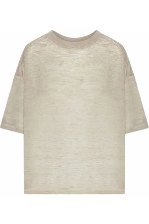 Roberto Collina Maniche corte crwneck