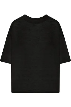 Roberto Collina Maniche corte crwneck