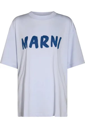 Marni T-shirt in cotone bianco