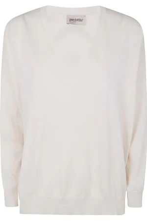 GENTRYPORTOFINO Maglione a maglia v collo