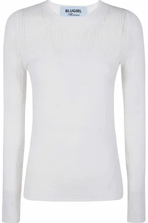 Blugirl Maglione a collo rotondo viscoso ECS
