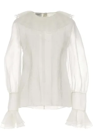 Giambattista Valli Camicia con colletto a volant