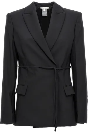 Nensi Dojaka Giacca blazer doppiopetto con coulisse