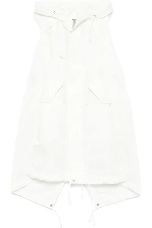 SACAI Giubbotto con cappuccio in twill in nylon