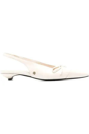 ANINE BING Slingback con fiocchetto