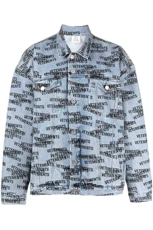 Vetements Giacca di jeans