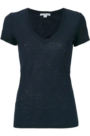 James Perse Casual T con rilegatura inversa