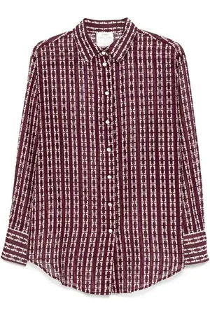 FORTE FORTE Stampa CO/SE Voile Oversaze Shirt
