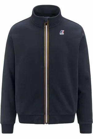 K-Way Felpa in cotone con cappuccio