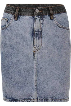 ROTATE Gonna in denim
